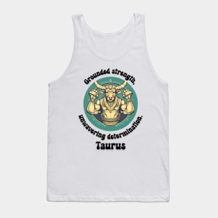 Grounded Strength Taurus T-Shirt Tank Top